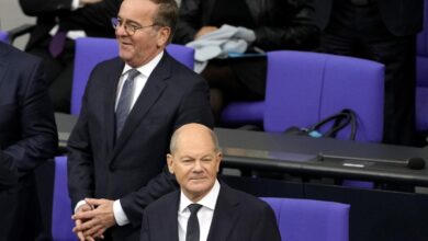 Scholz’s party struggles to quell debate over whether he should seek a second term as German leader
