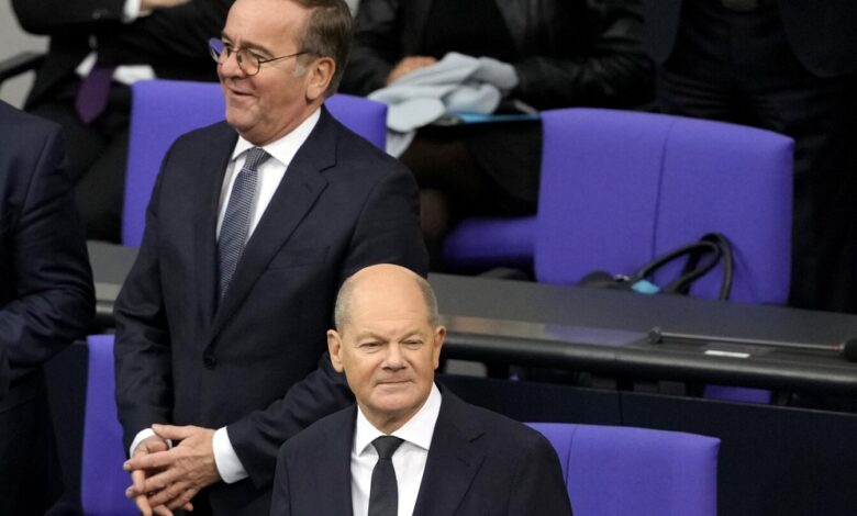 Scholz’s party struggles to quell debate over whether he should seek a second term as German leader